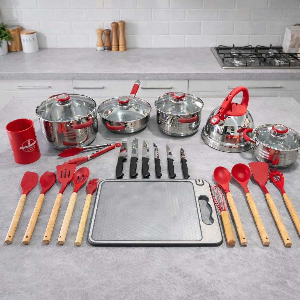 SET ACERO INOXIDABLE DOMUX ® 25 piezas